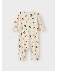 Pyjama de Noël Nbnvismas - Gray/Christmas