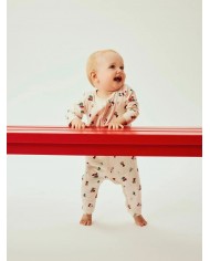 Pyjama de Noël Nbnvismas - Gray/Christmas