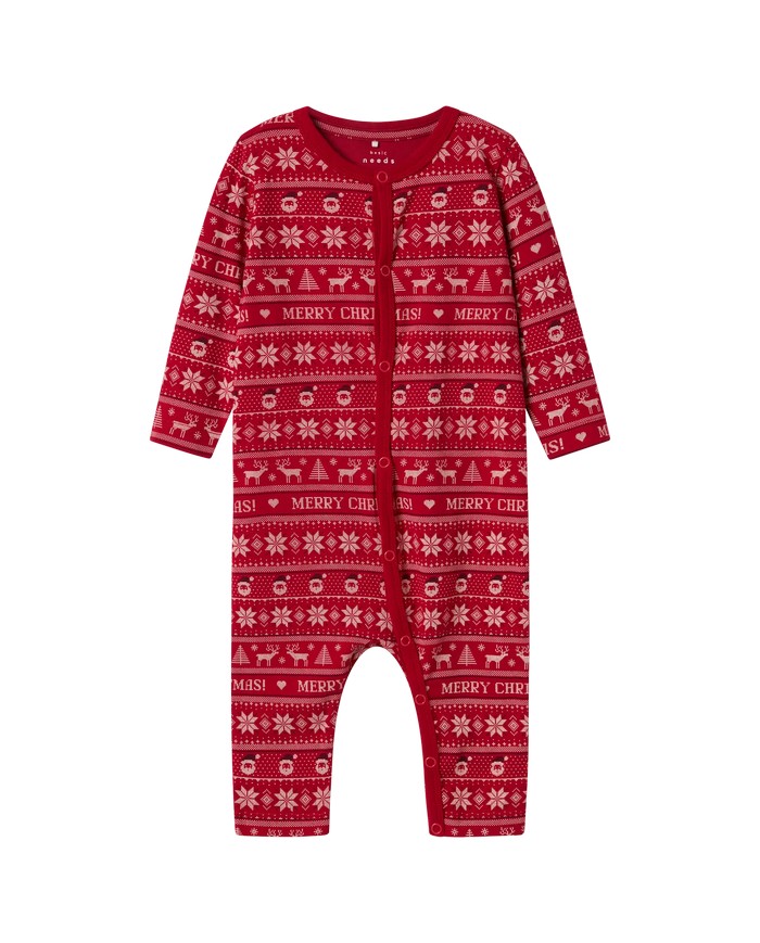 Pyjama de Noël Nbnvismas - Jester Red/Merry Christmas Pyjama de Noël Nbnvismas - Jester Red/Merry Christmas