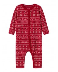 Pyjama de Noël Nbnvismas - Jester Red/Merry Christmas Pyjama de Noël Nbnvismas - Jester Red/Merry Christmas