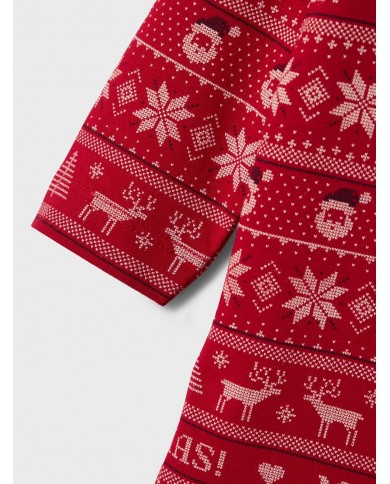 Pyjama de Noël Nbnvismas - Jester Red/Merry Christmas Pyjama de Noël Nbnvismas - Jester Red/Merry Christmas
