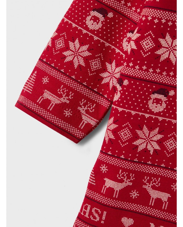 Pyjama de Noël Nbnvismas - Jester Red/Merry Christmas Pyjama de Noël Nbnvismas - Jester Red/Merry Christmas