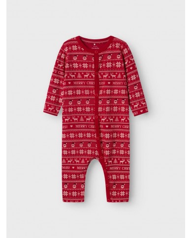 Pyjama de Noël Nbnvismas - Jester Red/Merry Christmas Pyjama de Noël Nbnvismas - Jester Red/Merry Christmas
