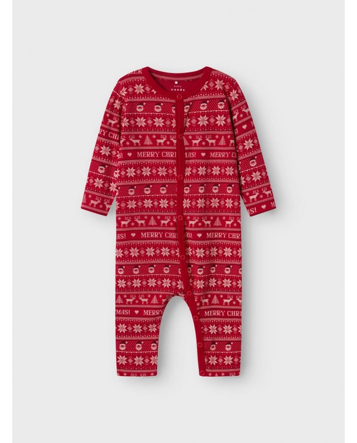 Pyjama de Noël Nbnvismas - Jester Red/Merry Christmas Pyjama de Noël Nbnvismas - Jester Red/Merry Christmas