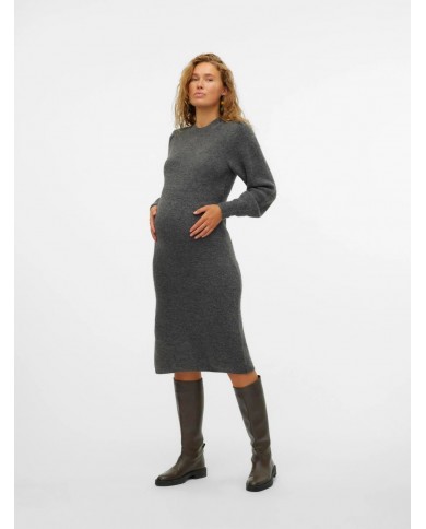 Robe Vmmvilla - Dark grey melange Robe Vmmvilla - Dark grey melange