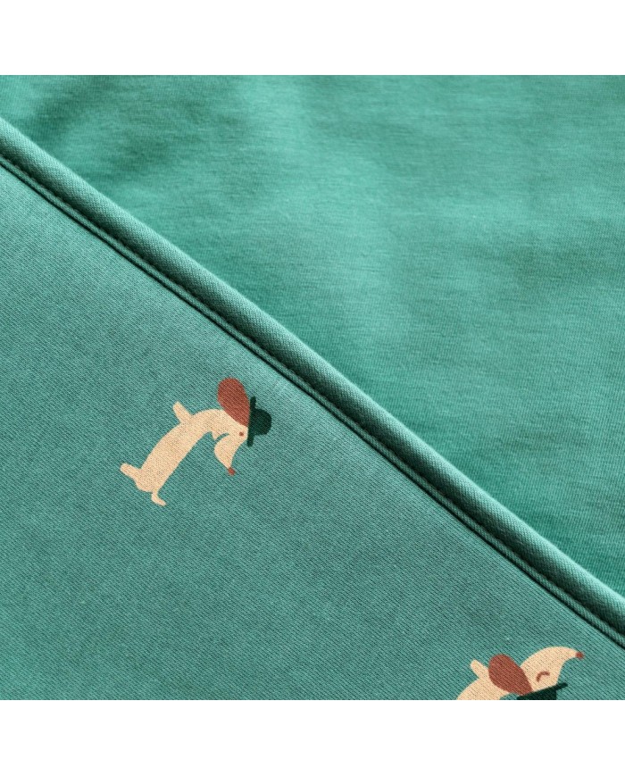 Sac de nuit 4-12m Pady  jersey + jersey WOUFF 74 spinach - TOG : 3.0