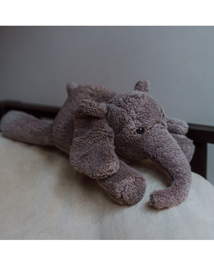 Doudou Battements de Coeur Georges l'éléphant - Grey
