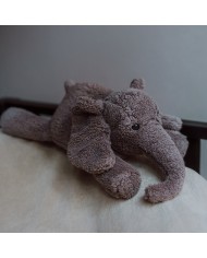 Doudou Battements de Coeur Georges l'éléphant - Grey