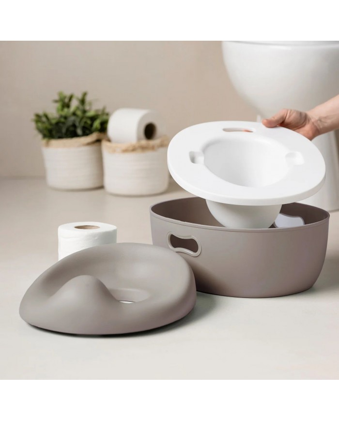 Petit pot 3 en 1 Potty - Taupe