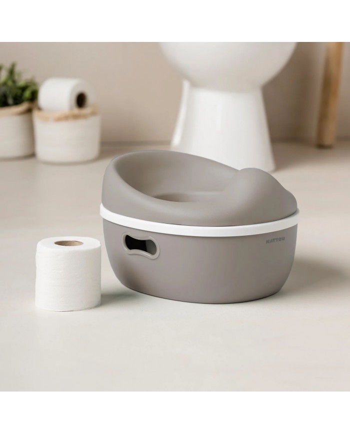 Petit pot 3 en 1 Potty - Taupe
