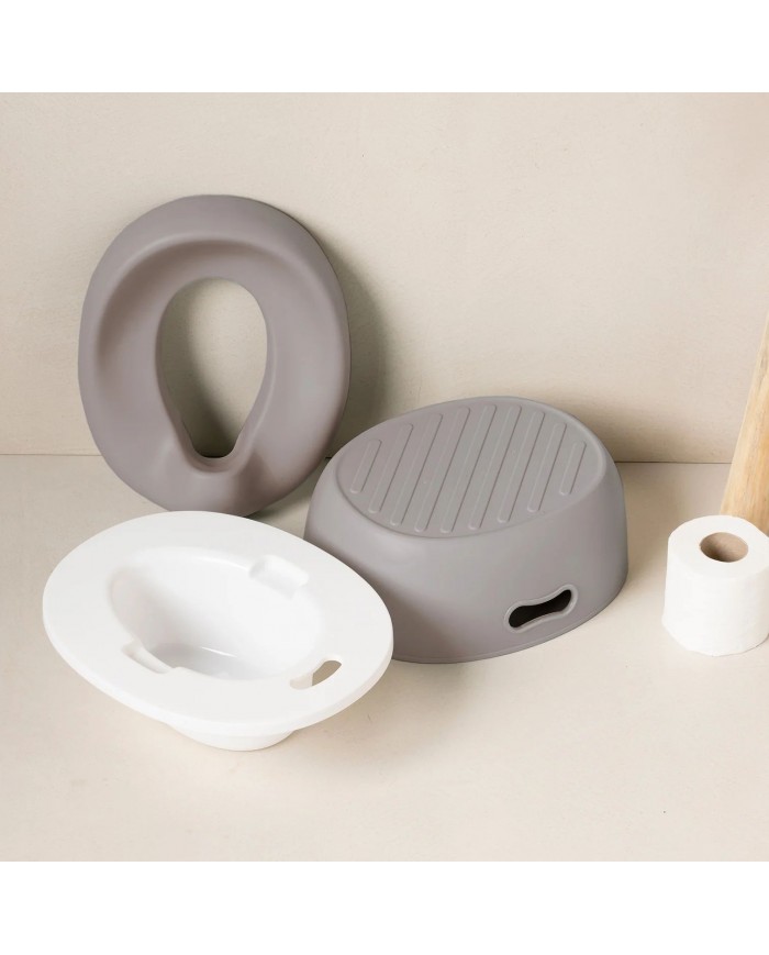 Petit pot 3 en 1 Potty - Taupe