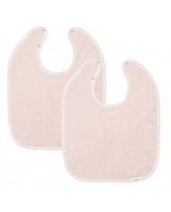 Bavoir 2-pack dijon daily - blush