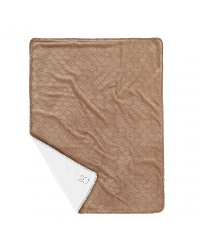 Couverture 75x100 cm Wavy - Taupe