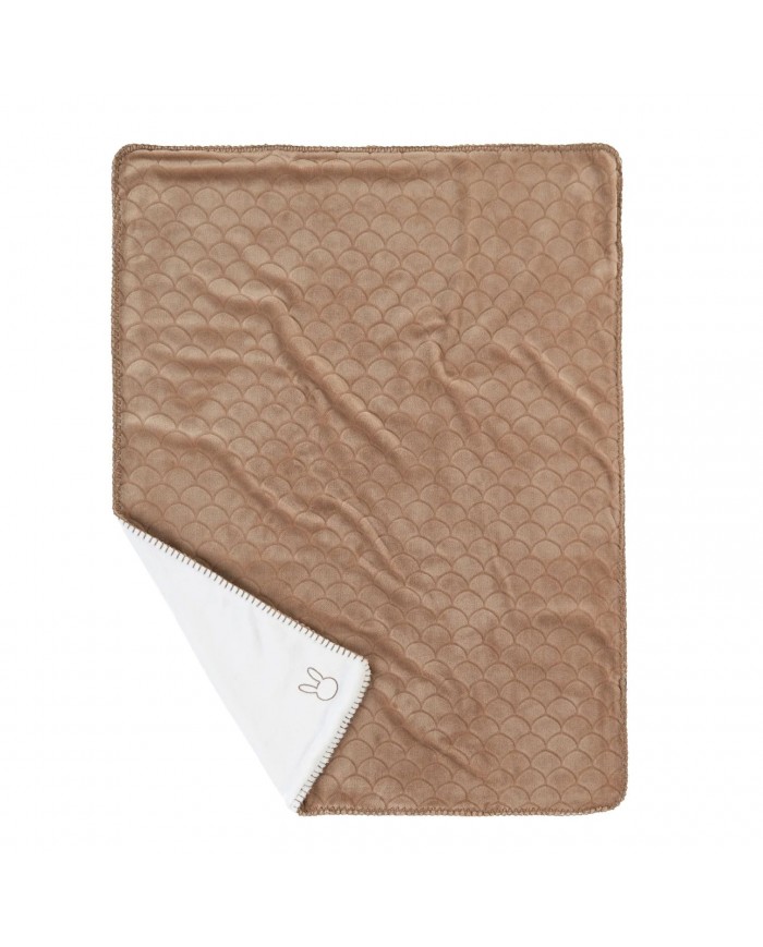 Couverture 75x100 cm Wavy - Taupe