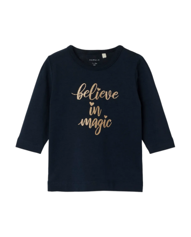 T-shirt manche longue Nbfralove - Dark sapphire T-shirt manche longue Nbfralove - Dark sapphire