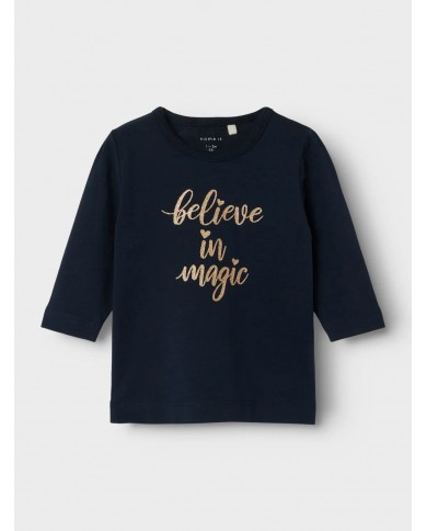 T-shirt manche longue Nbfralove - Dark sapphire T-shirt manche longue Nbfralove - Dark sapphire