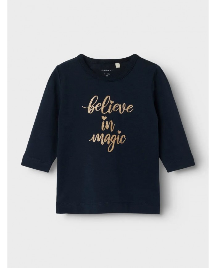 T-shirt manche longue Nbfralove - Dark sapphire