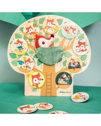 L'arbre aimanté d'Alice - "ma journée"