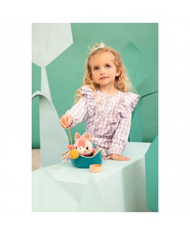 Jeanne le chat et son panier