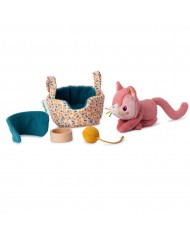 Jeanne le chat et son panier