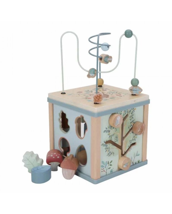 Cube d'activités en bois - Forest Friends