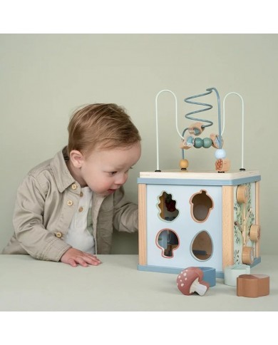 Cube d'activités en bois - Forest Friends