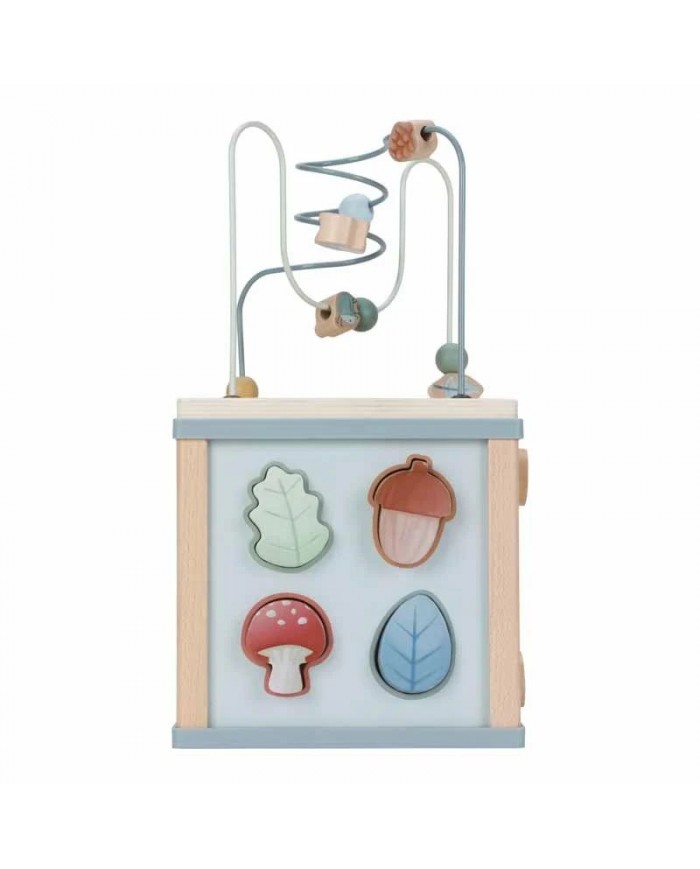Cube d'activités en bois - Forest Friends