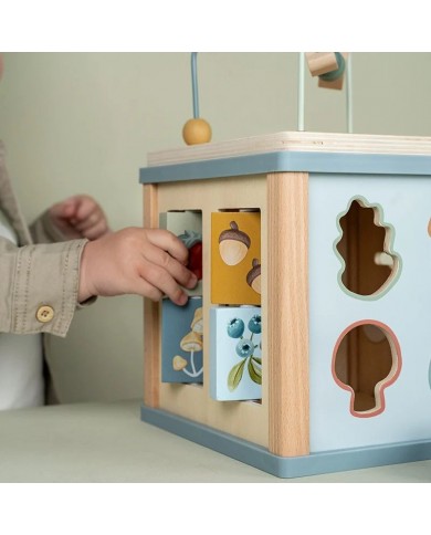 Cube d'activités en bois - Forest Friends