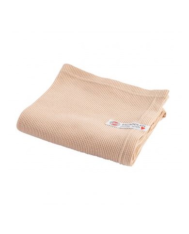 Tétra coton gauffré 70x70 cm - Linen