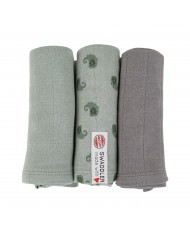 Tétras Hydrophiles (3 pcs) 70x70 cm - Silt Green