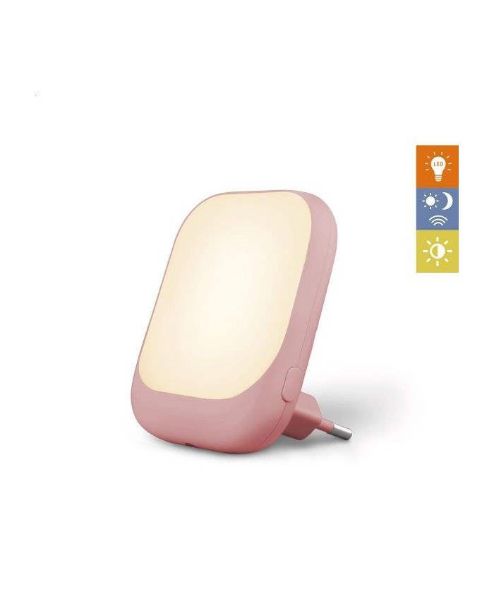 Veilleuse LED automatique - Rose