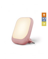 Veilleuse LED automatique - Rose