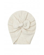 Bonnet avec nœud Niwot - Oatmeal melange Bonnet avec nœud Niwot - Oatmeal melange