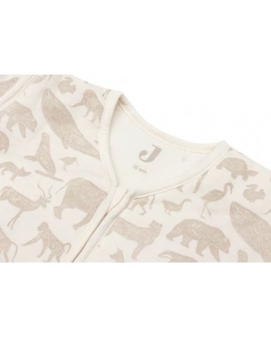 Gigoteuse avec Manches Amovible 70cm Animals - Nougat