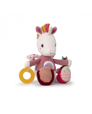 Peluche d'activités Lena la licorne