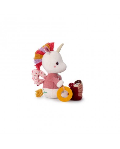 Peluche d'activités Lena la licorne