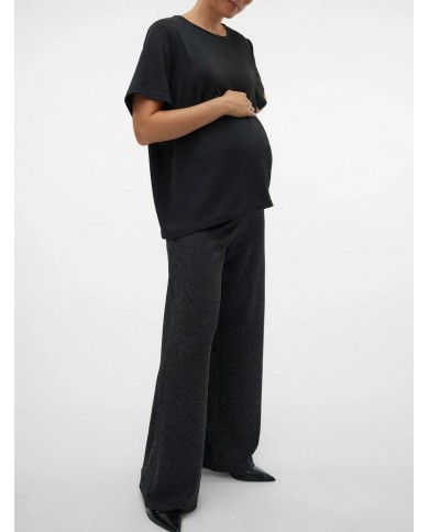 Pantalon paillettes Vmmkanva - Black/Silver detail Pantalon paillettes Vmmkanva - Black/Silver detail