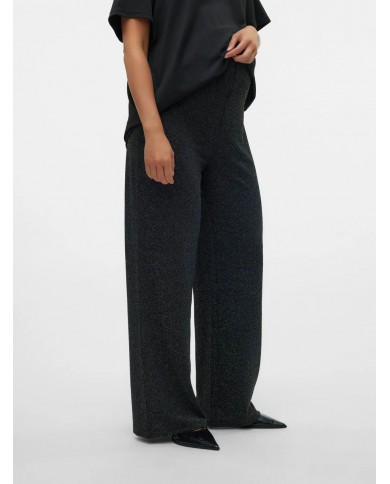 Pantalon paillettes Vmmkanva - Black/Silver detail Pantalon paillettes Vmmkanva - Black/Silver detail