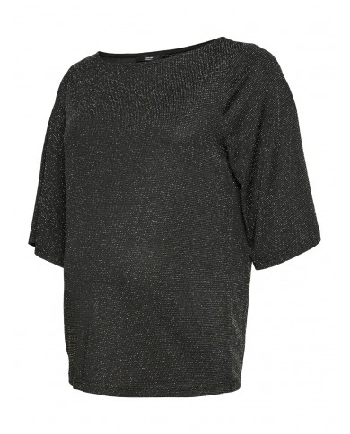 Blouse paillettes Vmmkanva - Black/Silver detail Blouse paillettes Vmmkanva - Black/Silver detail