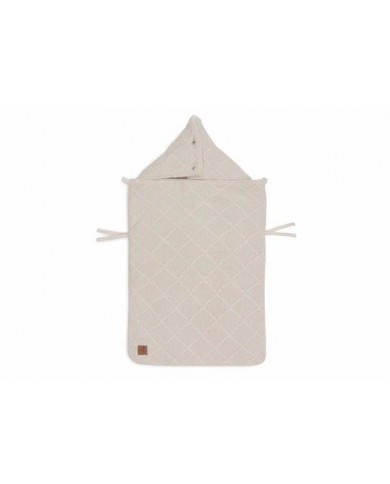 Nid d'Ange groupe 0+ 3/5 points Check Knit - Oatmeal