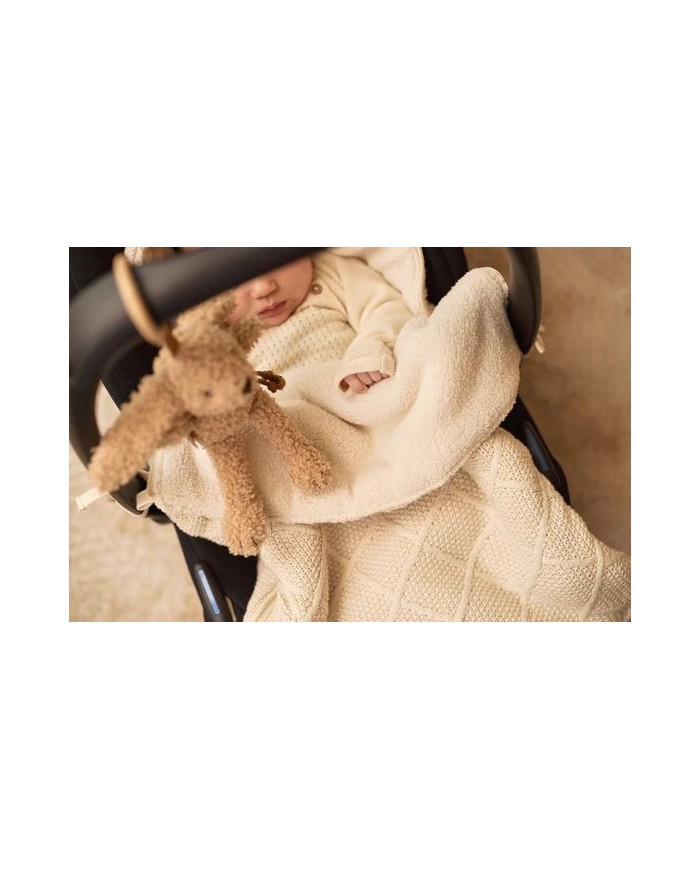 Nid d'Ange groupe 0+ 3/5 points Check Knit - Oatmeal