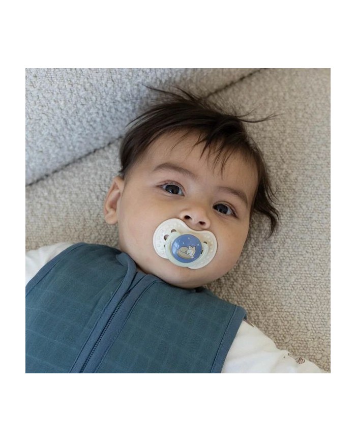 Sucette Dynamique 0-3 mois Nuit & Jour Boy