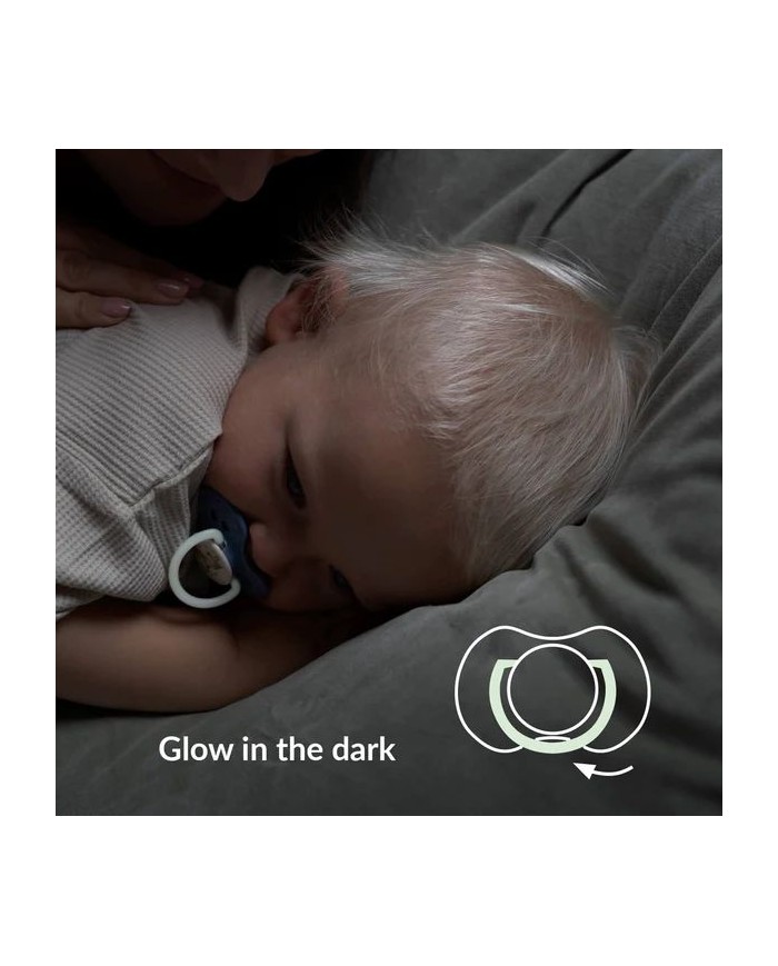 Sucette Dynamique 0-3 mois Nuit & Jour Boy