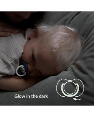 Sucette Dynamique 0-3 mois Nuit & Jour Boy