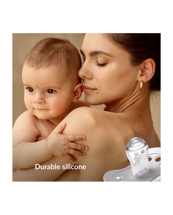 Sucette Dynamique 6-18 mois Nuit & Jour Girl