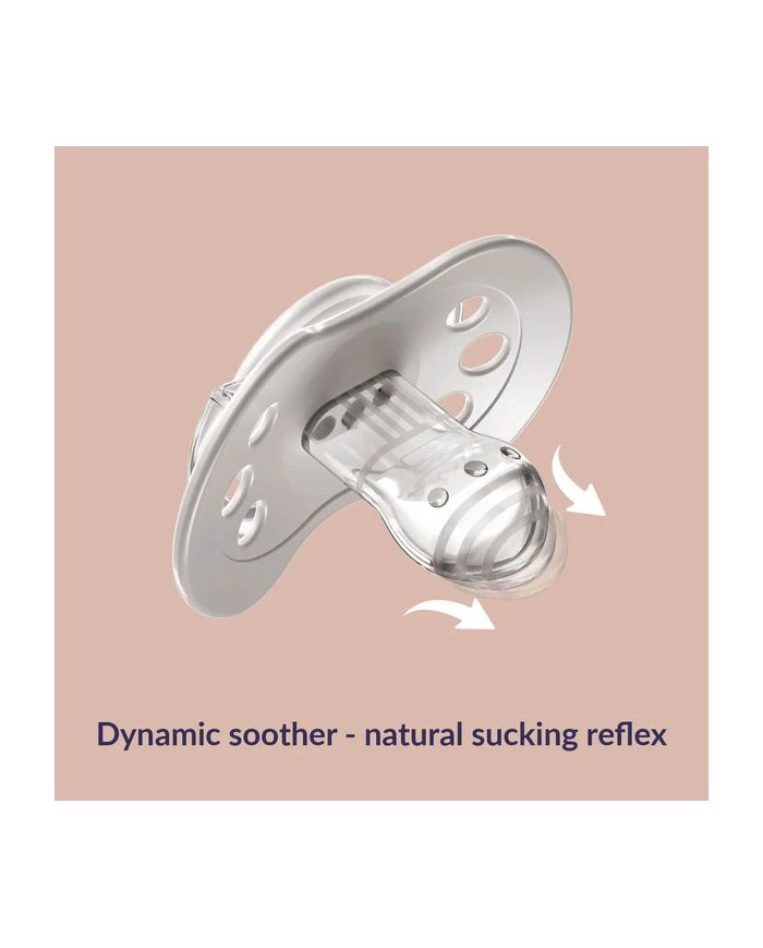 Sucette Dynamique 6-18 mois Nuit & Jour Girl