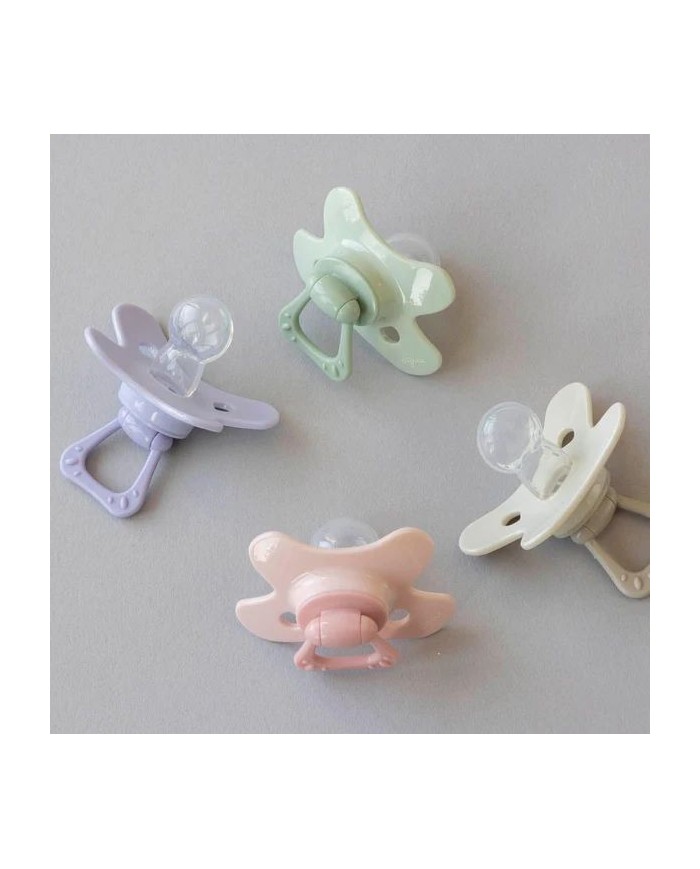 Sucette Natural 18+ mois GEMS - Grey agate