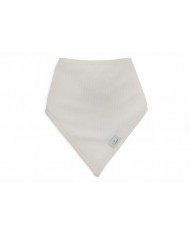 Bavoir Bandana Velvet Rib - Sea Green/Ivory - 2 Unités