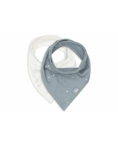Bavoir Bandana Twinkling - Sea Green - 2 Unités
