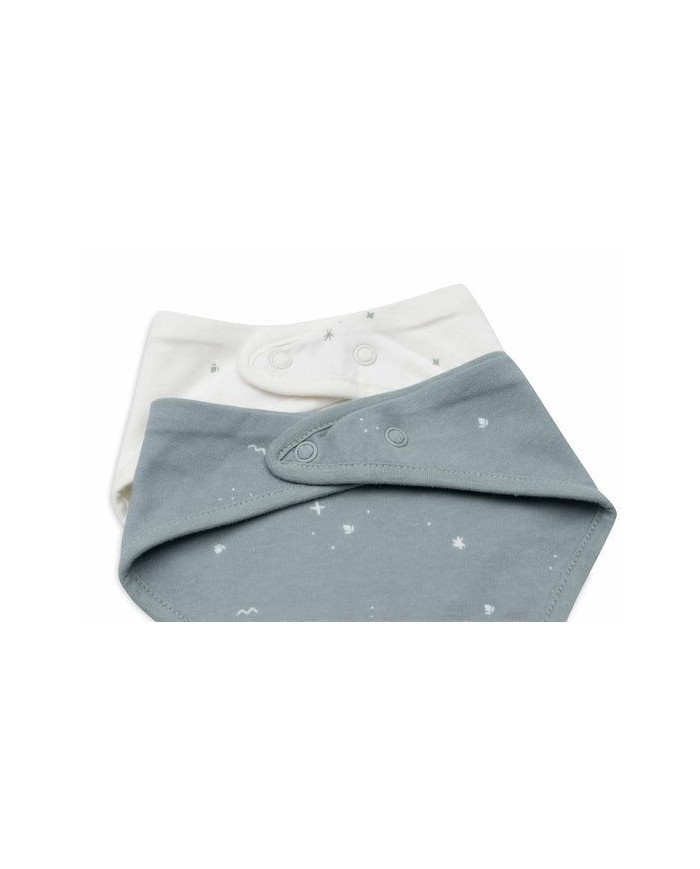 Bavoir Bandana Twinkling - Sea Green - 2 Unités